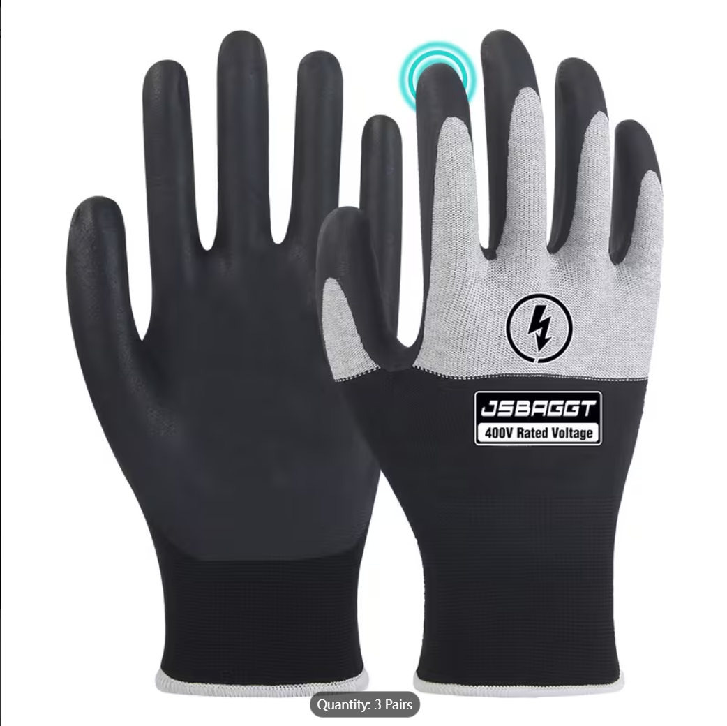 400V Electrician Gloves Voltage Resistant Electrician Work Gloves⚡⚡