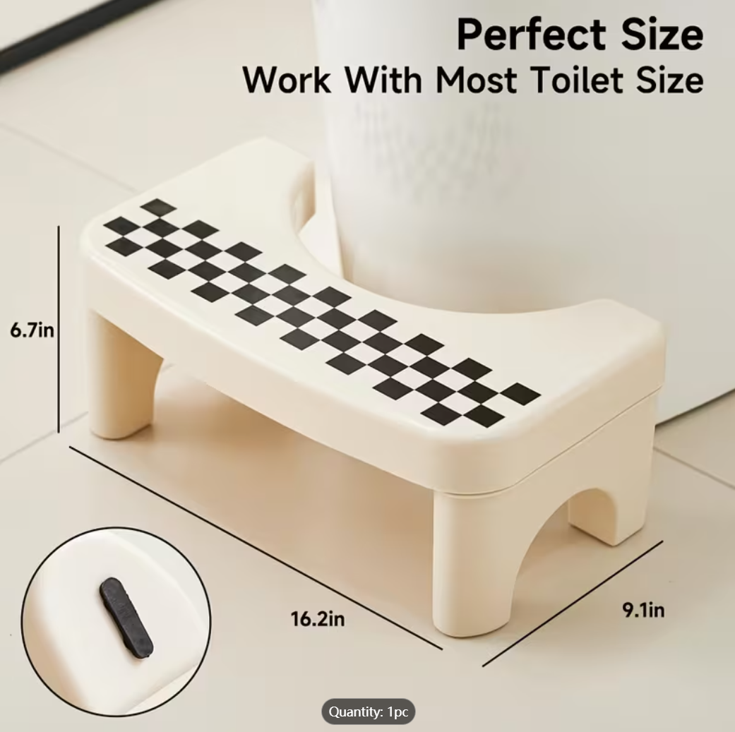 6.7 Inch Multi-Purpose Foldable Lightweight Bathroom Step Stool