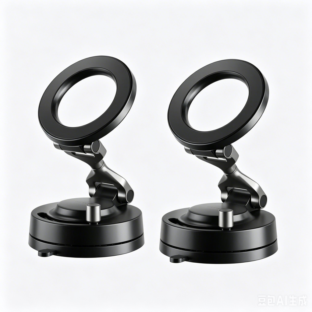 360° Rotatable Adjustable Car Phone Mount with Vacuum Suction Cup📱📱