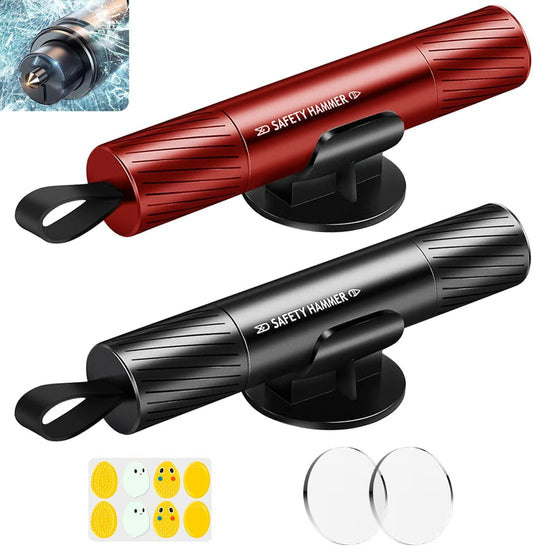 3Pcs Car Window Breaker Seatbelt Cutter 2 in 1