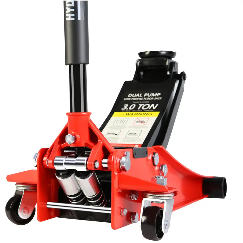 Hydraulic Low Profile and Steel  Jack 3 Ton (6600 lb) Capacity