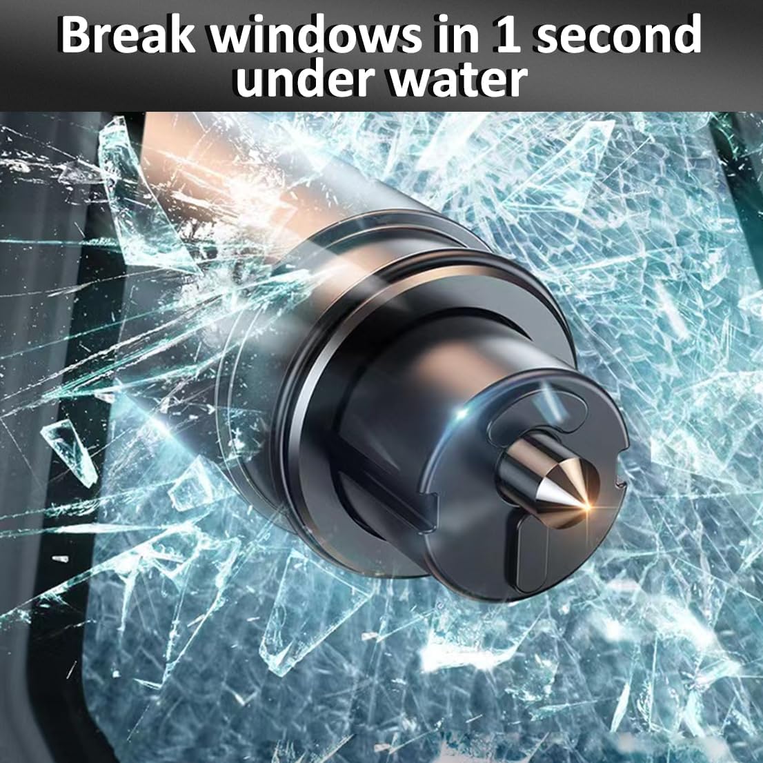 2-in-1 Car Emergency Escape Tool – Window Breaker