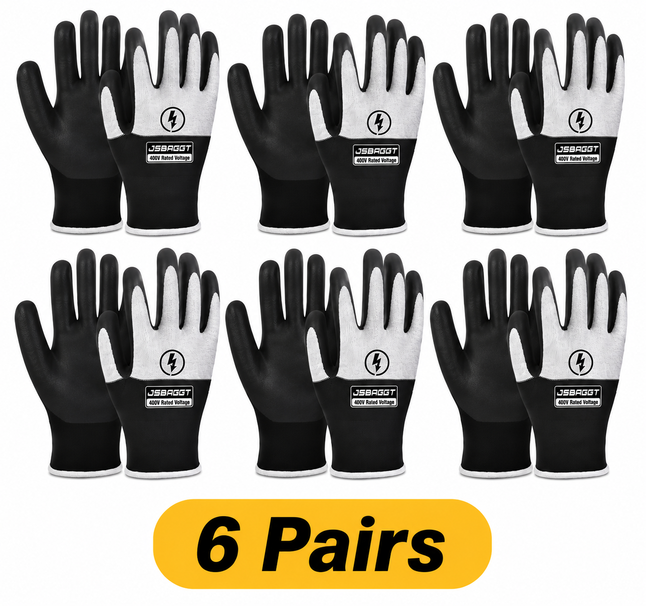 400V Electrician Gloves Voltage Resistant Electrician Work Gloves⚡⚡