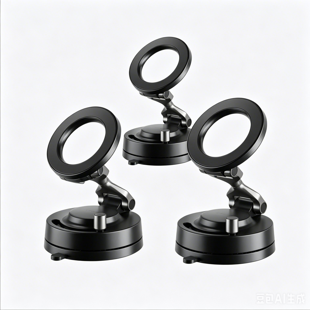 360° Rotatable Adjustable Car Phone Mount with Vacuum Suction Cup📱📱